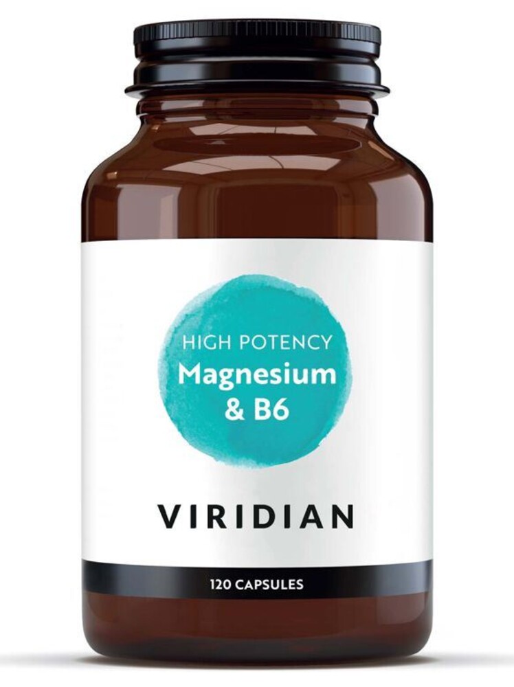 High Potency Magnesium with B6 120 kapslí