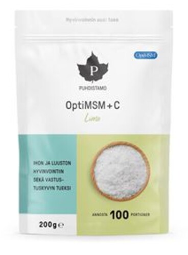 OptiMSM + C 200 g lime SK