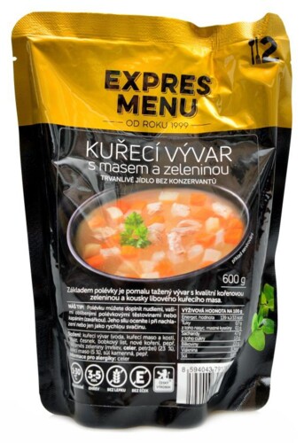 Kuřecí vývar se zeleninou (SCD) 600g