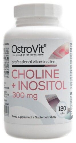 Choline + Inositol 300 mg 120 tablet