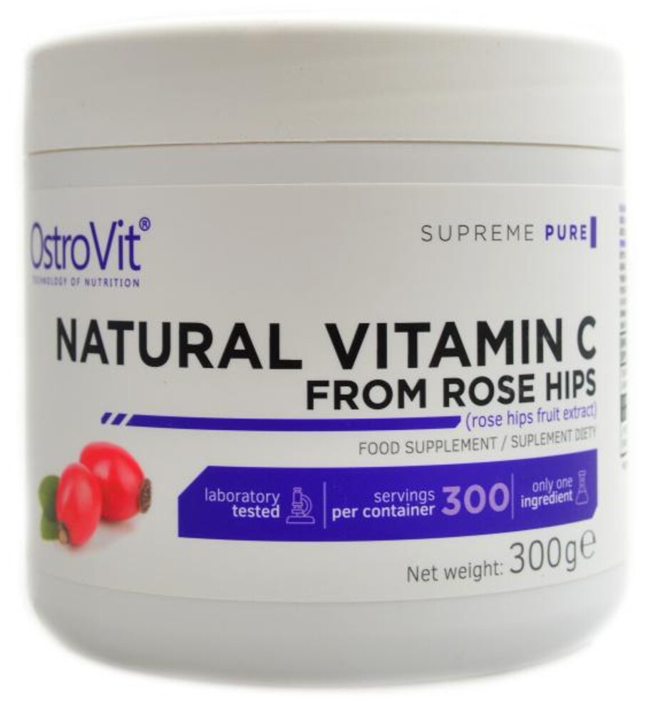 Natural vitamín C from rose hips 300 g