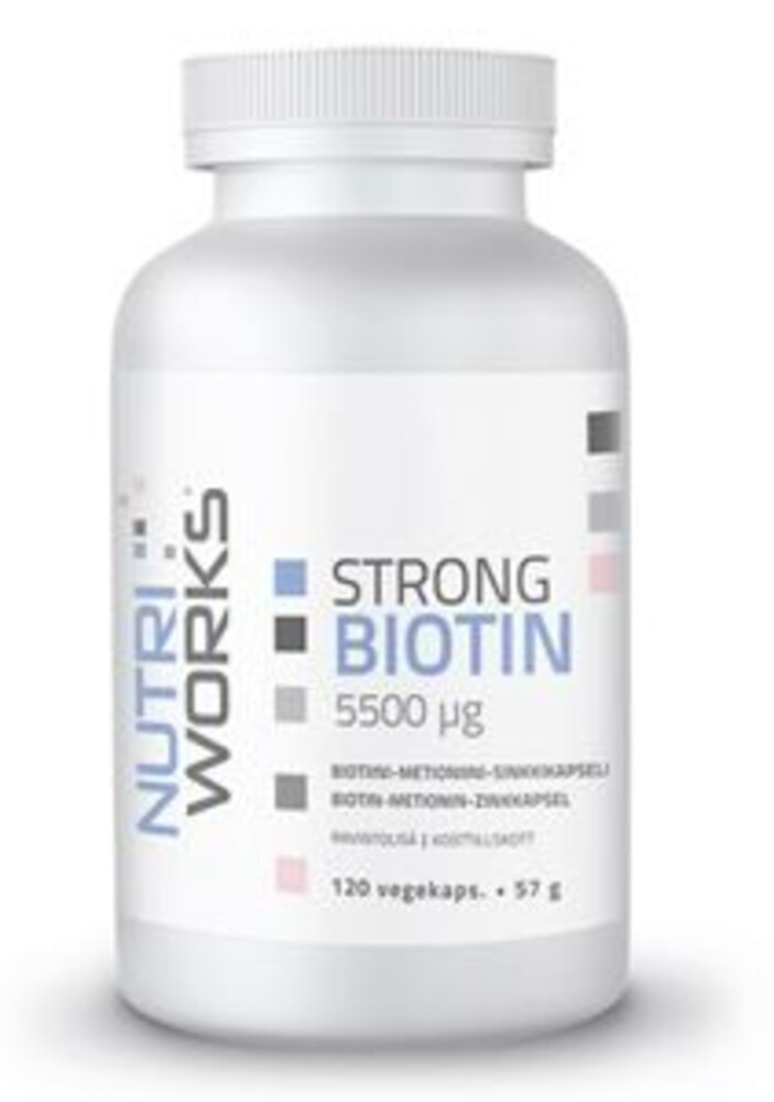 Strong Biotin 5500 µg 120 kapslí
