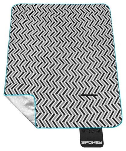 PICNIC ZIGZAG 150 x 180 cm Pikniková deka s popruhem