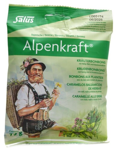 Alpenkraft bylinné bonbony 75 g