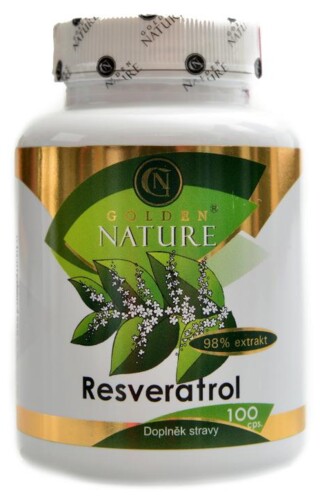 Resveratrol 98% extrakt 100 kapslí