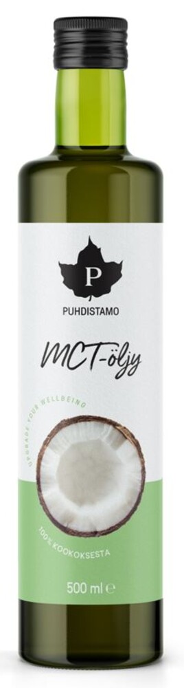 MCT Oil 500 ml (Olej s triglyceridy se středně dlouhým řetězcem)