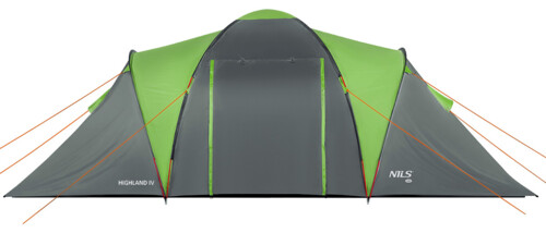 Rodinný stan NILS Camp NC6431 Highland IV zelený/šedý