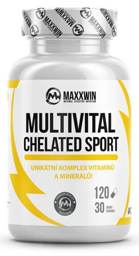 MULTIVITAL CHELATED SPORT 120 kapslí