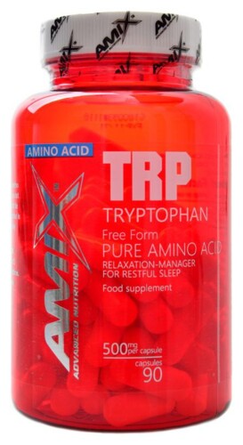L-Tryptophan 500 mg 90 kapslí TRP Tryptophan