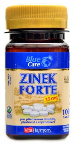 Zinek forte 25 mg 100 tablet economy