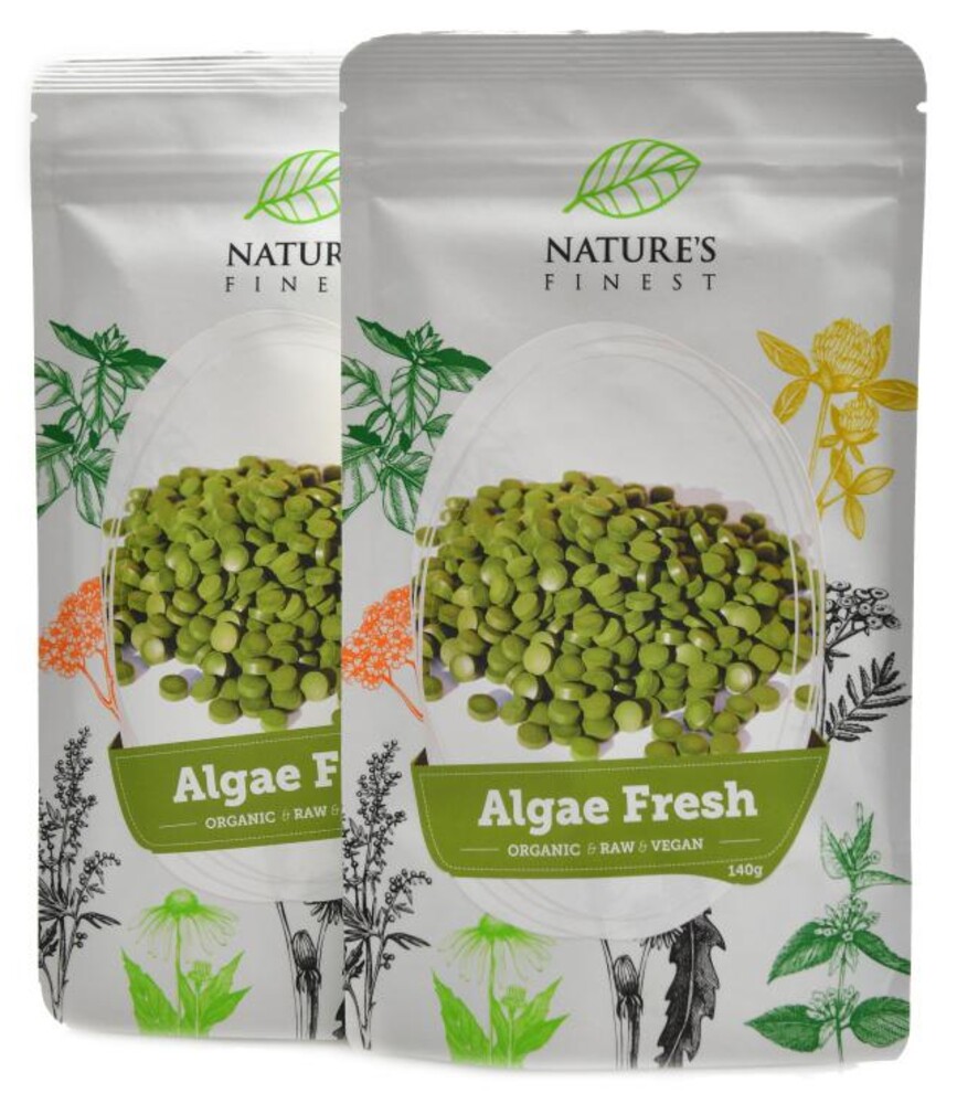 Algae fresh tablets 250mg 2 x 140 g DUOPACK