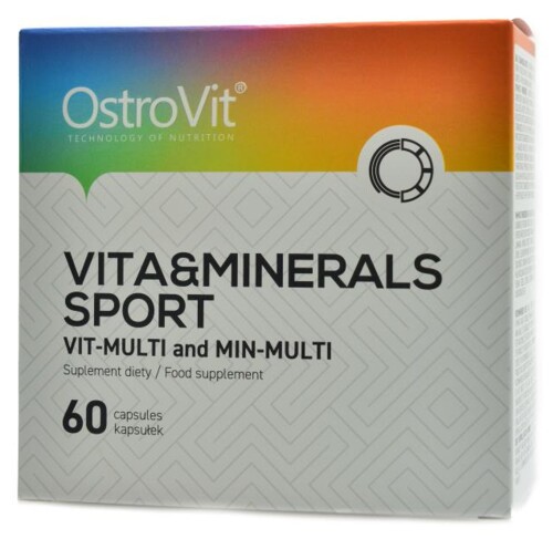 Vita and minerals sport 60 kapslí  ( vit-multi 30 + min.multi 30 )