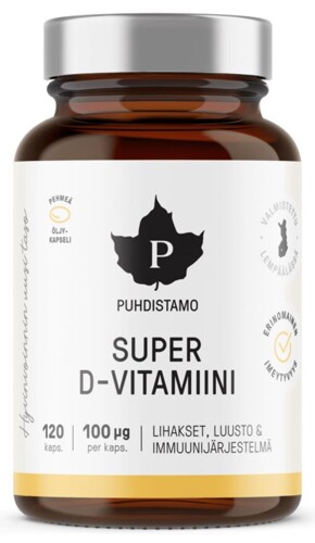 Super Vitamin D 4000IU 120 kapslí