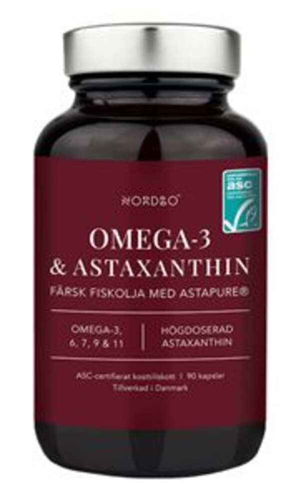 Omega 3 and Astaxanthin 90 kapslí