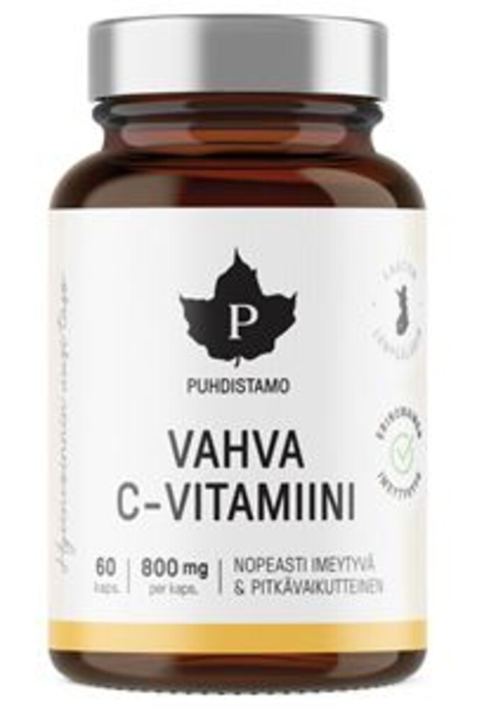 Strong Vitamin C 60 kapslí (Vahva C-Vitamiini)