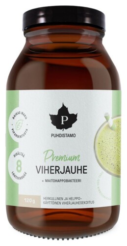 Premium Green Powder 120 g (Prémiová směs zelených superpotravin)