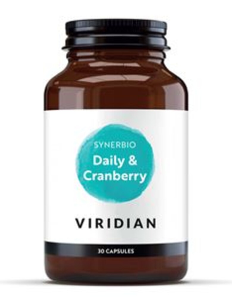 Synerbio Daily+ Cranberry 30 kapslí (Směs probiotik a prebiotik s brusinkovým extraktem)