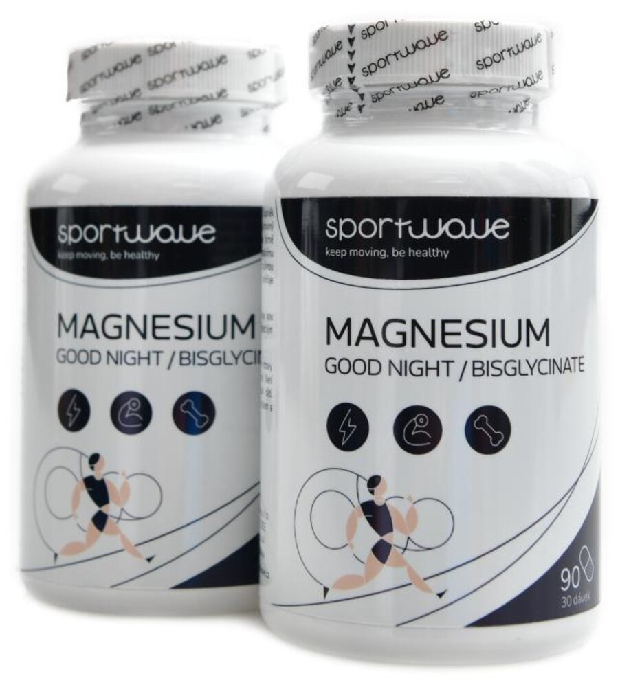 Magnesium good night bisglycinate 2 x 90 kapslí