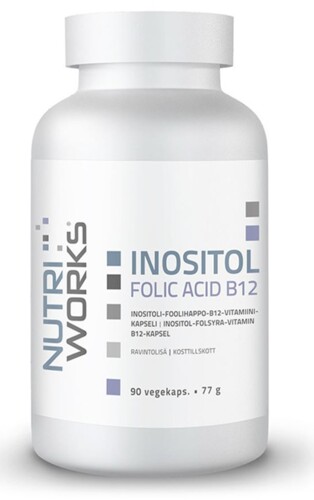 Inositol Folic Acid B12 90 kapslí