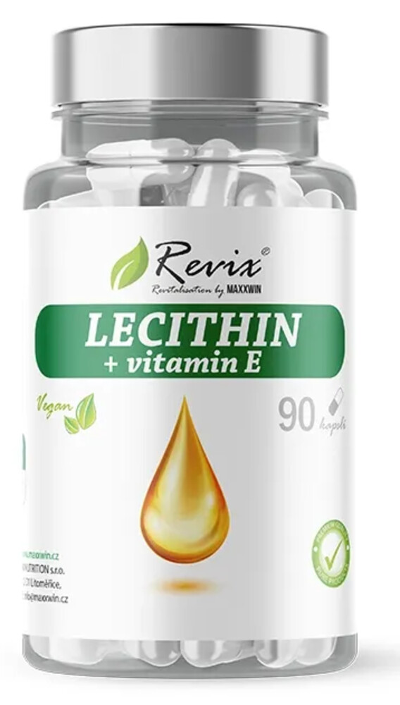 LECITHIN + VITAMIN E 90 kapslí