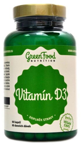 Vitamín D3 60 kapslí
