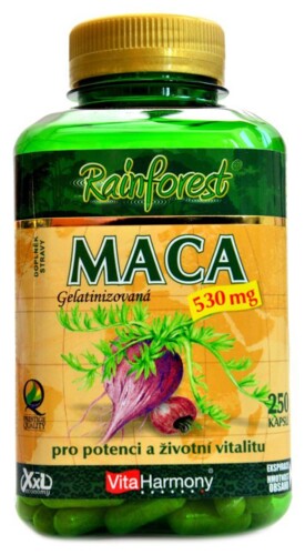 XXL Maca 500 mg economy 250 kapslí