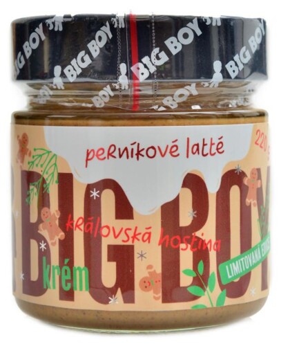 Perníkové latté - lískovo mandlový krém s příchutí latté a voňavého perníčku 220g