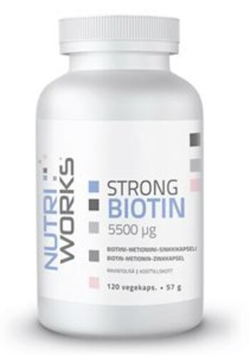 Strong Biotin 5500 µg 120 kapslí