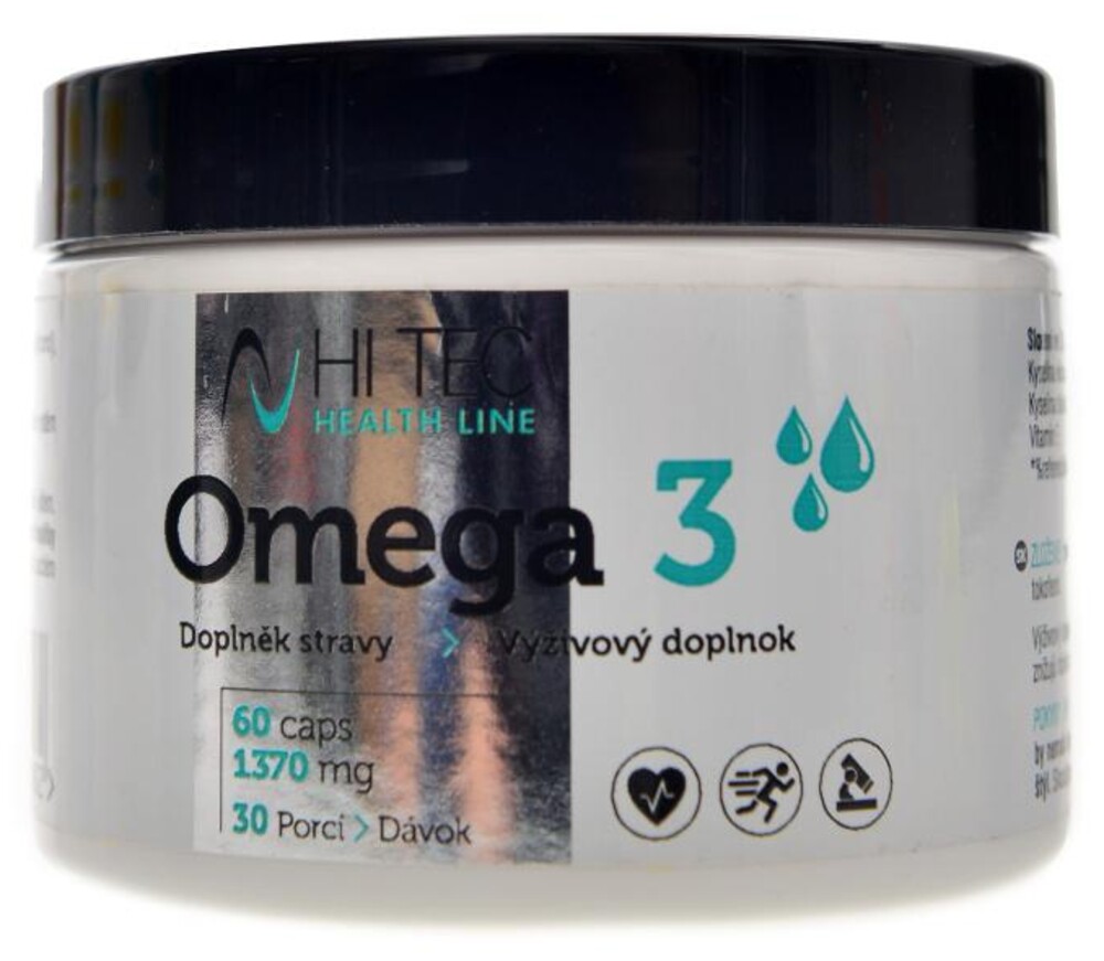 Health line Omega 3 60 kapslí 1370 mg