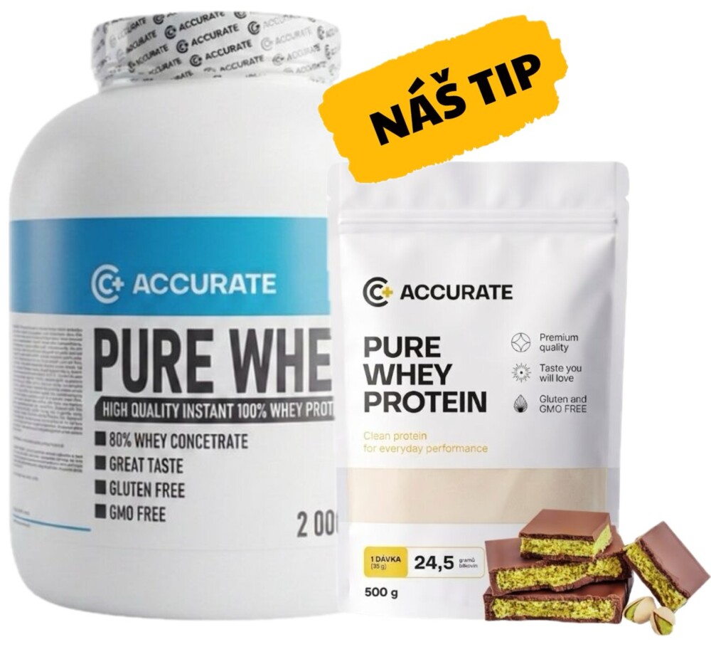 AKCE Pure Whey 2000 g + ZDARMA 500 g