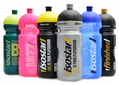 Isostar cyklistický bidon - lahev 650ml