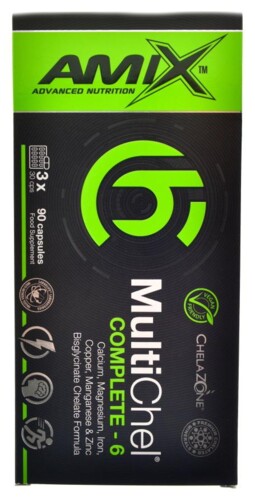 Multichel Complete 6 chelate 90 kapslí