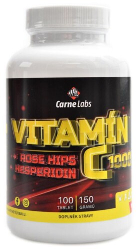 Vitamín C 1000 + rose hips + hesperidin 100tb