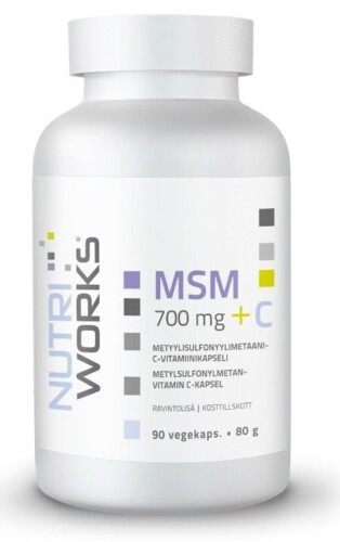 MSM 700 mg + C 90 kapslí