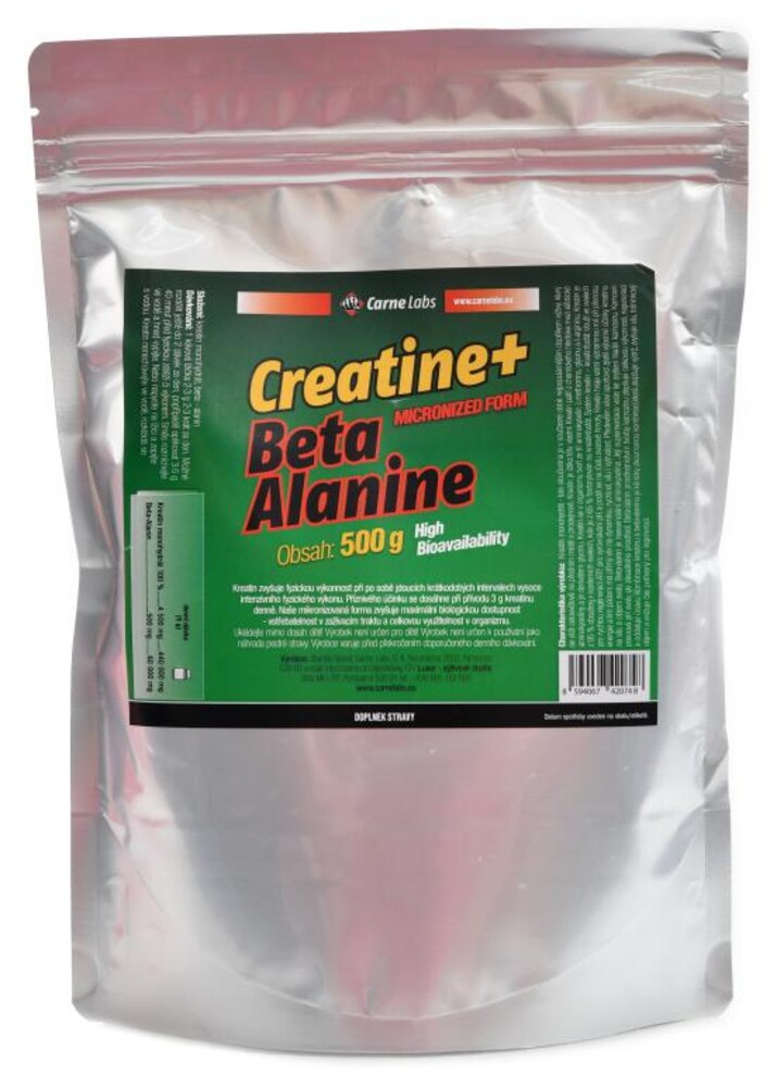 Creatine + Beta alanine 500 g micronized form