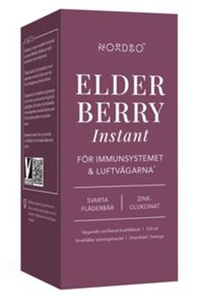 Elderberry Instant 120 ml (Extrakt z černého bezu + zinek)