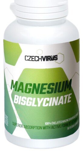Czech Virus Magnesium Bisglycinate 90 kapslí