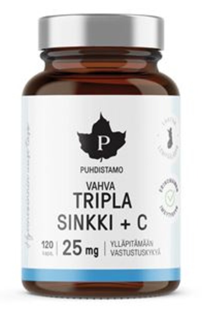 Triple Zinc 25mg + Vitamin C 120 kapslí (Zinek s vitamínem C)