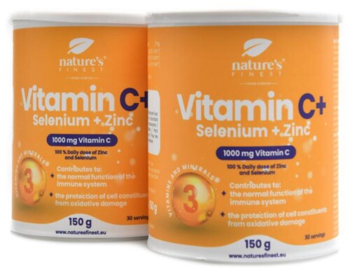 Vitamin C + Selenium + Zinc 2 x 150g duopack