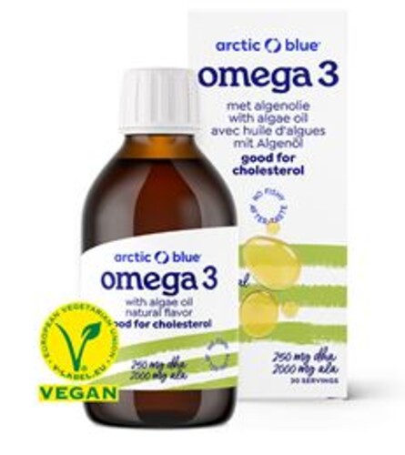 Vegan Omega 3 Algae 150ml (Lněný olej + olej z mořské řasy)