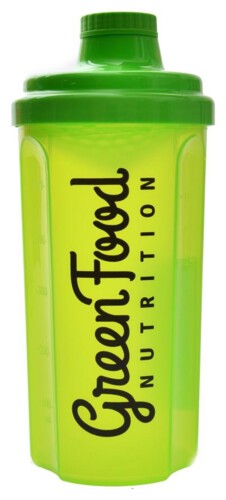 Shaker 500ml transparent green