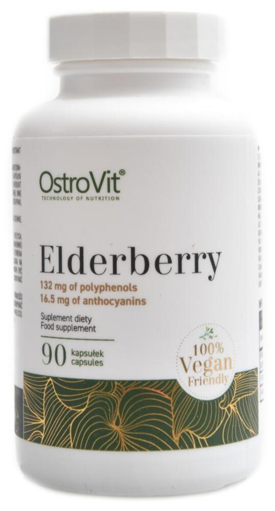 Elderberry extract vege 90 kapslí