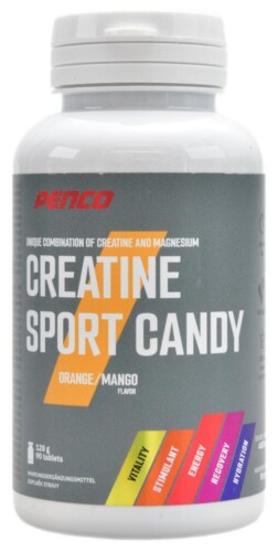 Creatine sport candy 90 tablet pomeranč mango