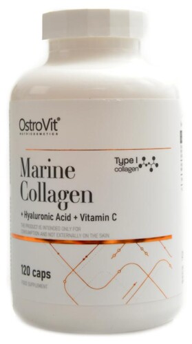 Marine collagen + hyaluronic acid and vitamin C 120 kapslí