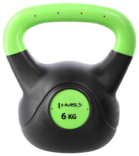Kompozitový kettlebell KPC06 Vin-Bell 6 kg zelený