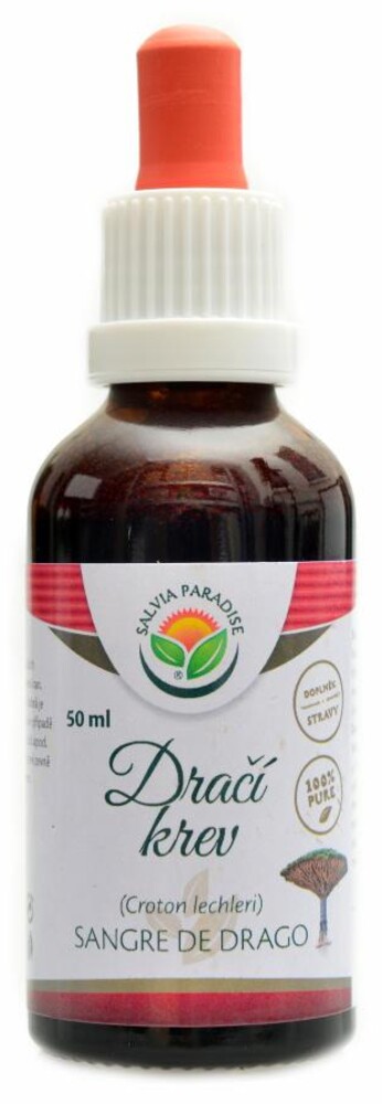 Dračí krev kapky 50ml Sangre de Drago Croton lechleri