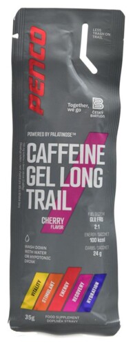 Caffeine gel long trail 35g třešeň