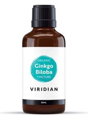 Ginkgo Biloba Tincture 50ml Organic