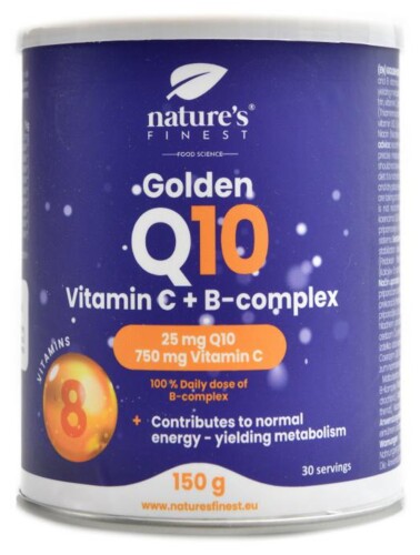 Golden Q10 + Vitamin C + B-Complex 150g