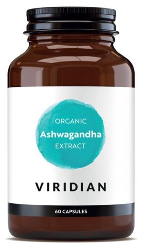 Ashwagandha Extract 60 kapslí Organic (Indický ženšen KSM-66)